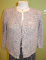 Betty Barclay Strick Pullover Bolero Gr.M (38) beigegrau