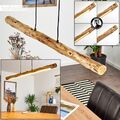 LED Pendel Leuchten Holz Ess Wohn Schlaf Zimmer Beleuchtung Vintage Hänge Lampen