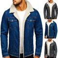 Jeansjacke Sweatjacke Übergangsjacke Jacke Classic Zip Motiv Herren BOLF Casual 