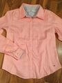 TOMMY HILFIGER Bluse Gr. 4  XXS 32 Pink Rosé Rosa Oberteil Top Shirt Damen