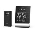 Hama Black Line M Wetterstation Wetterstation schwarz