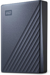 WD My Passport Ultra Externe Festplatte 4 TB (Mobiler Speicher, Metallgehäuse, H