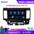 6G+128GB CarPlay Android 13 Autoradio Für Mitsubishi Lancer 2008-2012 DSP DAB+BT