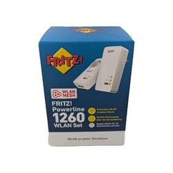 AVM FRITZ! Powerline 1260E Wlan Set - Powerline Adapter - 1200 Mbit/s