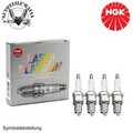 NGK Zündkerzen 4x für Audi A1 A3 A4 A6 Seat Leon Skoda VW Golf Passat Polo