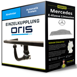 Abnehmbare Anhängerkupplung für MERCEDES E-Klasse Limousine 02- Typ W211 OrisGleich mitbestellen:Montage zum Festpreis:ab 449,- Euro