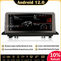 10.25" Android 12.0 IPS Autoradio GPS Navi CarPlay DAB+ 64GB für BMW X1 F48 NBT