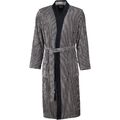 Cawö Bademäntel Herren Kimono Luxury Home 5840 natur-schwarz - 97 Herren Schwarz