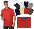 Doppelpack mit 2 V-Neck T-Shirt Qualityshirts Gr. S - 8XL 