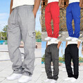 Herren Freizeithose Stoffhose Jogginghose Sporthose Streetwear Tasche Sweatpants