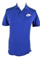 NIKE Polo T-Shirt blau Größe S Herren Sportbekleidung Outdoor Oberbekleidung