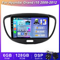 GPS DAB+ FÜR Hyundai i10 2007-2013 Autoradio Android 13 Navi 2DIN FM AM 6G+128GB