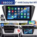 2+64G Android 13 Carplay DAB+ Autoradio GPS Navi Für Skoda Fabia 3 III 2015-2022