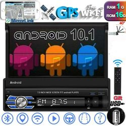 7'' Navi Wifi Android 13 Carplay 1Din Autoradio Touchscreen Auto GPS MP5 BT USB