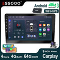 DAB+ 2DIN 9'' Carplay Autoradio Android 13 4+64G GPS NAVI BT WIFI RDS USB Kamera