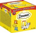 Dreamies Cat Snacks - Cat Treats with Crispy Texture and Creamy Filling