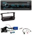 Kenwood Lenkrad Bluetooth DAB USB CD Autoradio für VW Amarok Beetle EOS Caddy Go