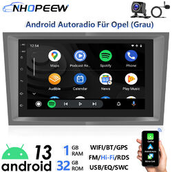 Android13 Autoradio CarPlay GPS Navi WIFI Für Opel Astra Corsa Zafira mit Kamera