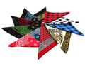 Bandana Kopf-Tuch Paisley-Muster Biker Hals-Tuch Nikki-Tuch Verschiedene Farben