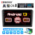 Für Audi A3 8P 03-2013 S3 RS3 9" Android 13 DAB+ Carplay Autoradio GPS Cam 4+64G