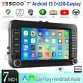 32G Für VW GOLF 5 6 Polo 6R Touran T5 Caddy Tiguan Eos Autoradio Android 13 Navi