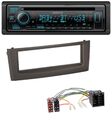 Kenwood Bluetooth DAB CD MP3 USB Autoradio für Fiat Grande Punto Punto ab 05 sch