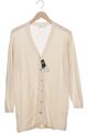 Peter Hahn Strickjacke Damen Cardigan Jacke Gr. EU 42 Schurwolle Beige #3ygae1g