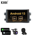 4G+64G Android 13 Für SUZUKI SX4 Fiat Sedici Autoradio 9" GPS Navi Wifi CarPlay