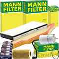 MANN FILTER FILTERSET passend für PORSCHE 911er 996 CARRERA 3.4 301+320 PS