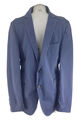 Strellson Sakko Gr. 50 Einreiher blau 97% Baumwolle Blazer  top