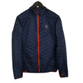 Herren Haglofs L.I.M Serie Barrierejacke blau atmungsaktiv durchgehender Reißverschluss Größe S VAP976