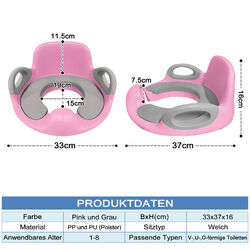 Kinder Toilettensitz Training Sitz Toilette Töpfchen Lerntöpfchen WC-Trainer DE