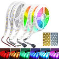 5m LED Stripe 12V 24V RGB RGB+Warmweiß/Kaltweiß 5050 Streifen Band Dimmbar Kette