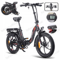 20 Zoll Elektrofahrrad 250W E-Bike Klapprad 36V16AH Cityrad Pedelec 25km/h Moped