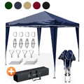 CASARIA® Pavillon 3x3m Wasserdicht Pop-Up Stabil Faltpavillon Partyzelt Festzelt