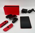 Nintendo Switch (OLED-Modell) HEG-001 Mario-Edition (Rot) 64GB Spielkonsole