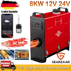 8KW 12V 24V Diesel Auto Heizung Standheizung Luftheizung Air Heater APP LCD