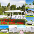 Pavillon Wasserdicht Partyzelt 3x3/3x6/3x9m Festzelt mit Fenstern Gartenzelt Neu