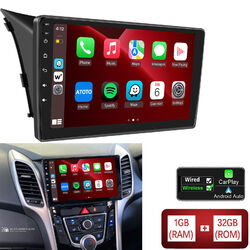 Für Hyundai i30 2012-2016 9" 32G Android 13 Autoradio Apple Carplay Navi BT WIFI