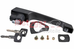 METZGER Türaußengriff 2310753 für MERCEDES KLASSE W463 VARIO B670 B668 B667 T2