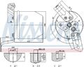 NISSENS (95196) Trockner, Klimaanlage für BMW