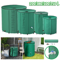 Faltbar Regenwassertank Regentonne 200/380/500/750L Regenfass Garten mit Skala