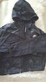 Nike Damen Sommer Jacke mit Kapuze Schwarz Gr.S -