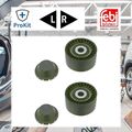 2x ORIGINAL® Febi Bilstein Umlenk-/Führungsrolle, Keilrippenriemen für Opel