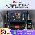 Für Toyota Aygo Peugeot 107 Citroen C1 Carplay Autoradio GPS Nav DAB+ Android 13