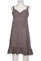 Street One Kleid Damen Dress Damenkleid Gr. EU 34 Leinen Grau #51a0bks