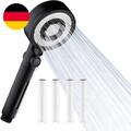 Nafall Duschkopf Mit 4 PP Filter - Handbrause Dusche Wassersparend, Brausekopf D