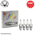 NGK Zündkerzen 4x für Audi A1 A3  Seat Ibiza Skoda Fabia Rapid VW Caddy Golf VI