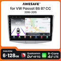 DAB+ 128GB Carplay Android 13 Autoradio GPS Navi Für VW Magotan Passat CC B6 B7