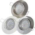 230Volt SMD Power LED Decken Einbau Leuchten Strahler Spots 5W=50W / 1-10er Sets